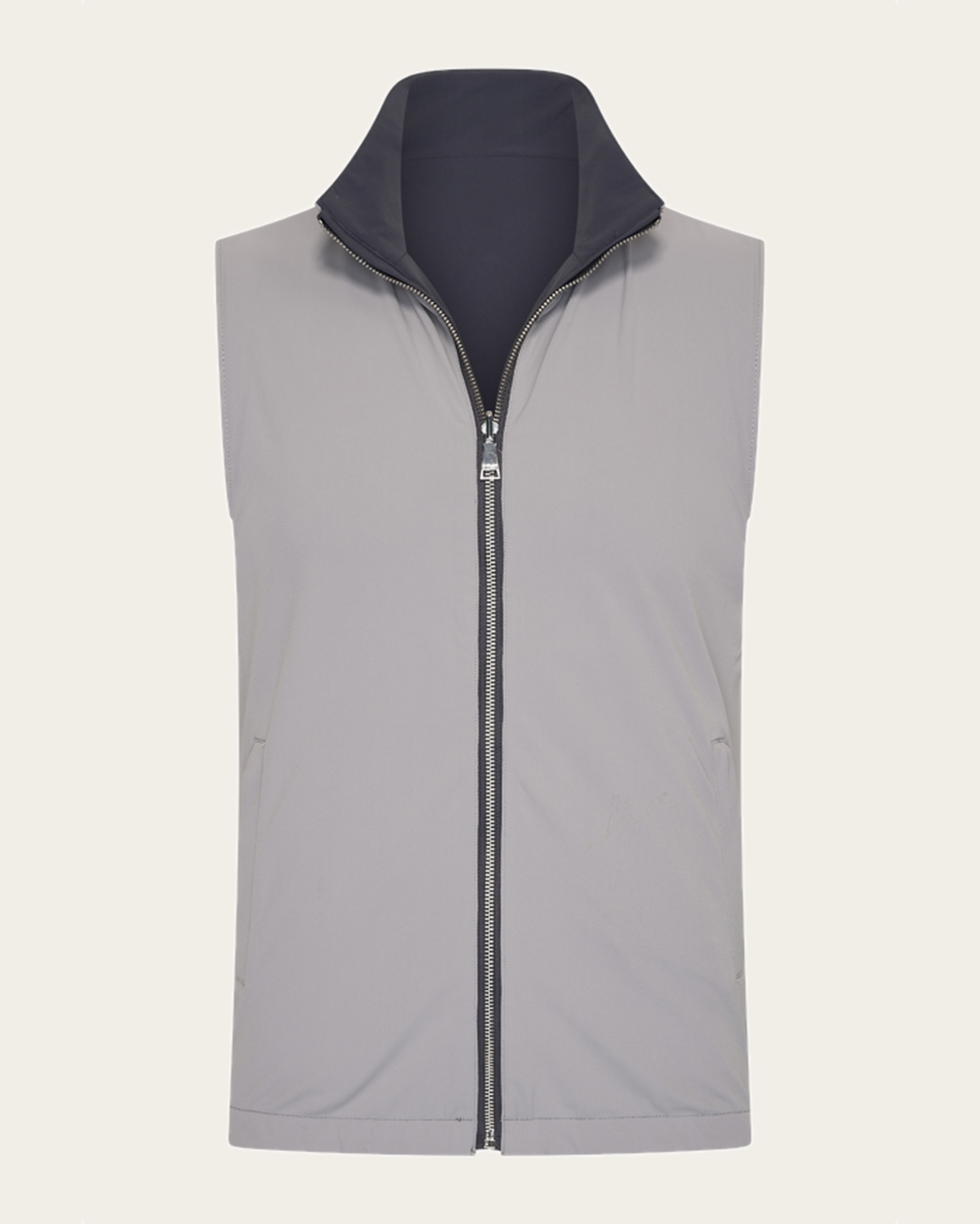 Romano Reversible Gilet – Grey/Elephant Grey