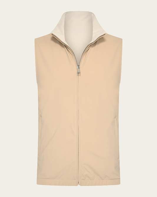Romano Reversible Gilet – Beige/Kith