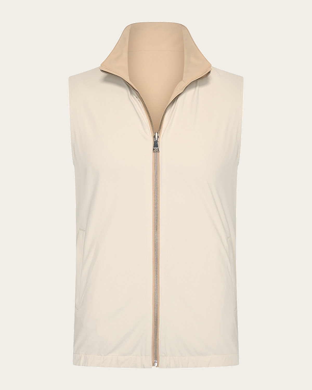 Romano Reversible Gilet – Beige/Kith