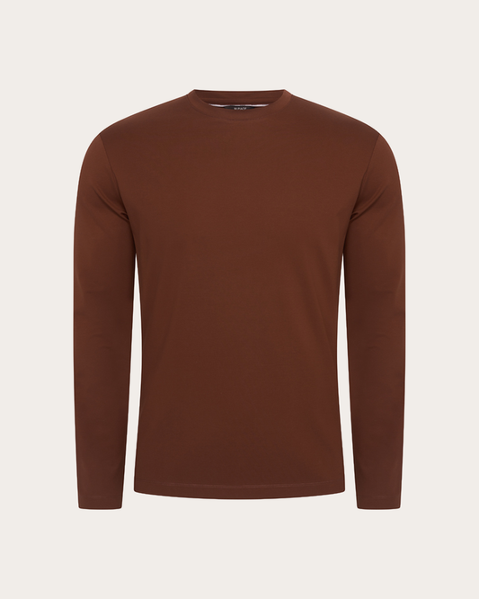 Calvi Longsleeve – Brown Stone