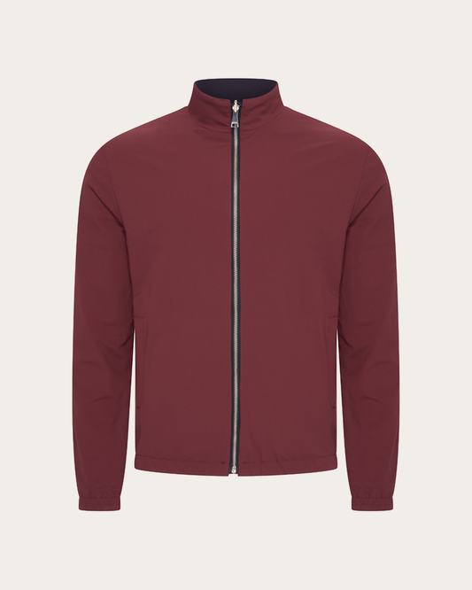 Monaco Reversible Jacket – Burgundy/Navy Blue