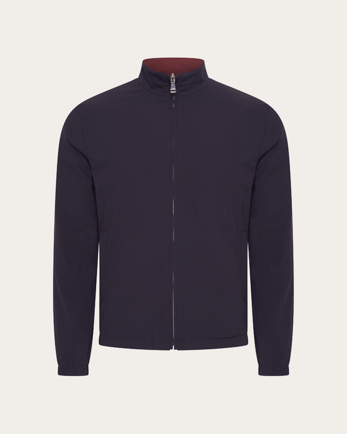 Monaco Reversible Jacket – Burgundy/Navy Blue