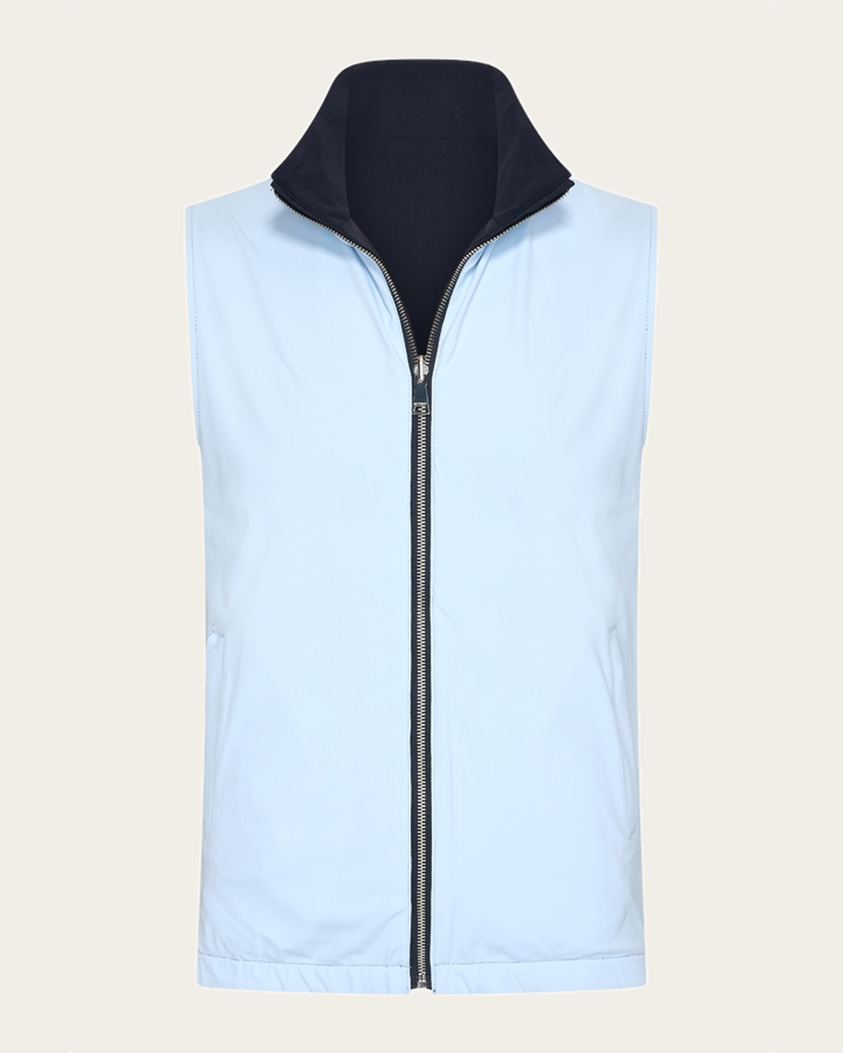 Romano Reversible Gilet – Blue/Light Blue