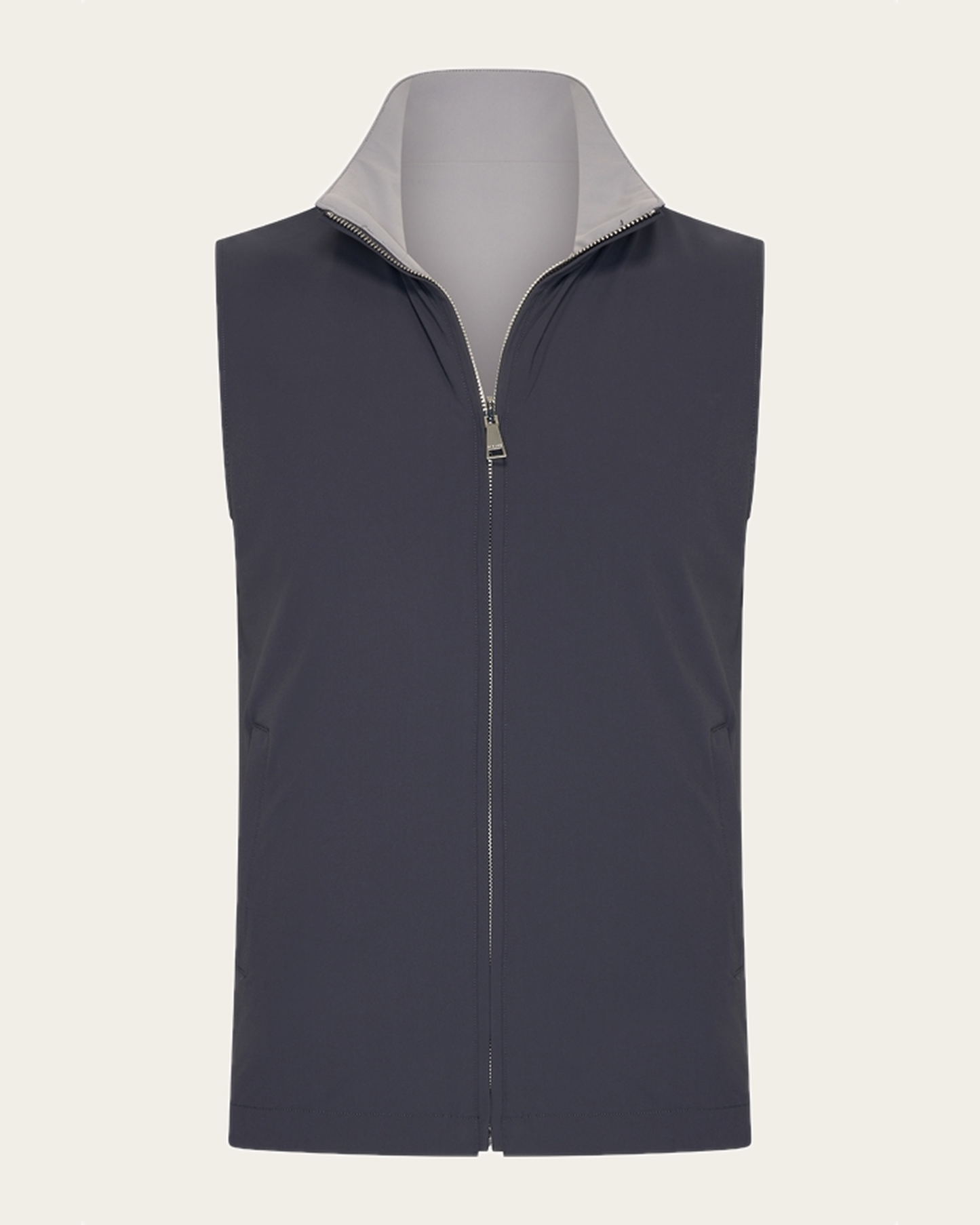 Romano Reversible Gilet – Grey/Elephant Grey