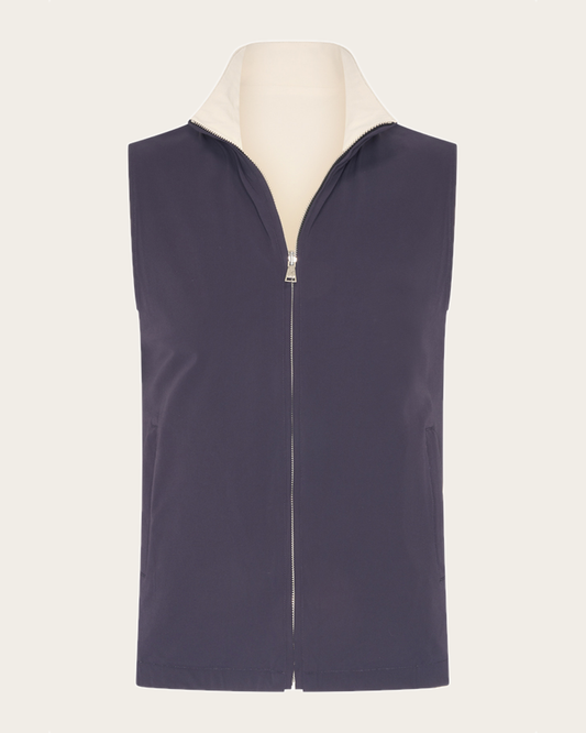 Romano Reversible Gilet – Blue/Kith