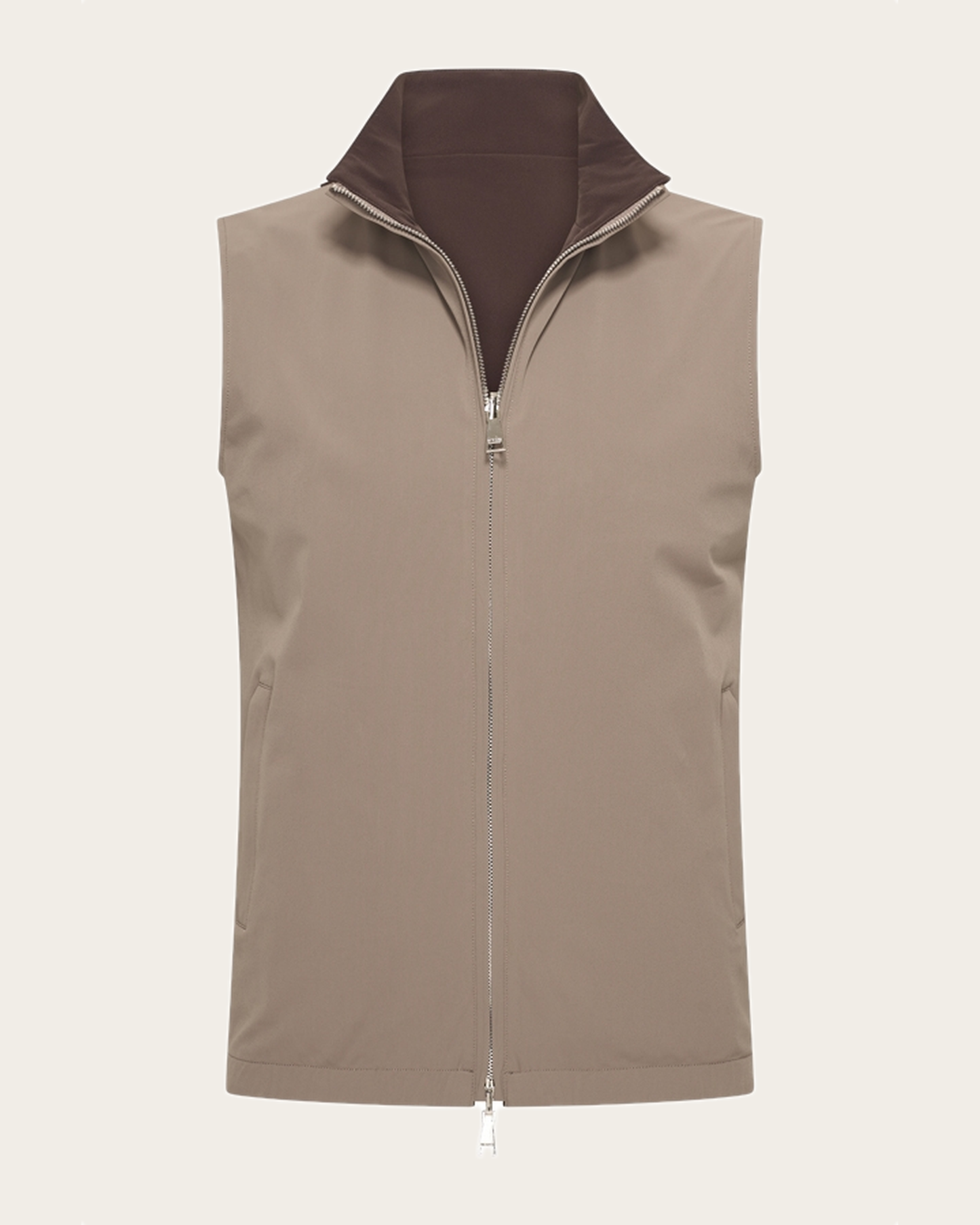 Romano Reversible Gilet – Falcon/Espresso