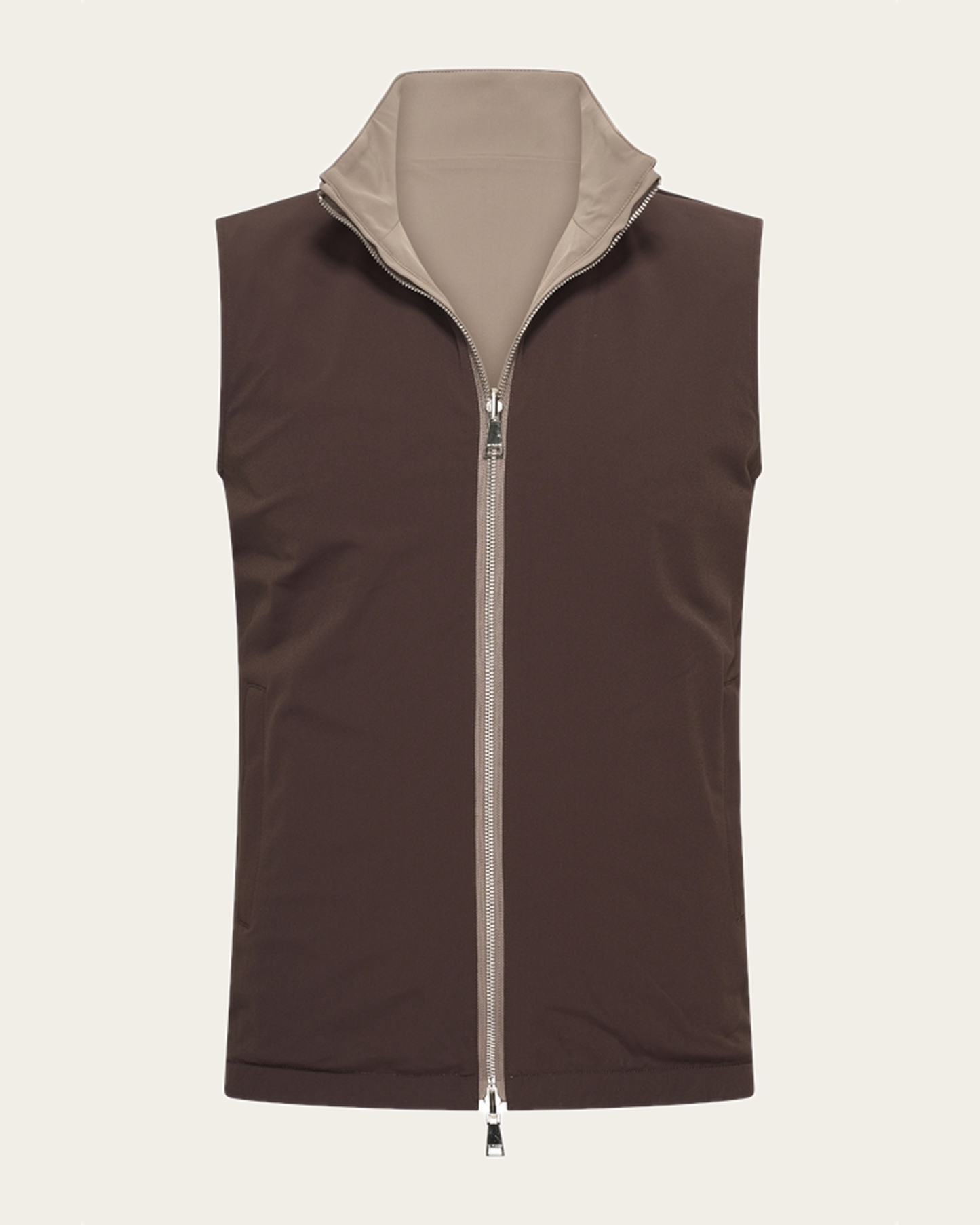 Romano Reversible Gilet – Falcon/Espresso