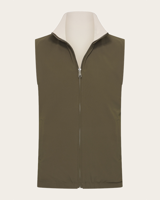 Romano Reversible Gilet – Olive/Kith