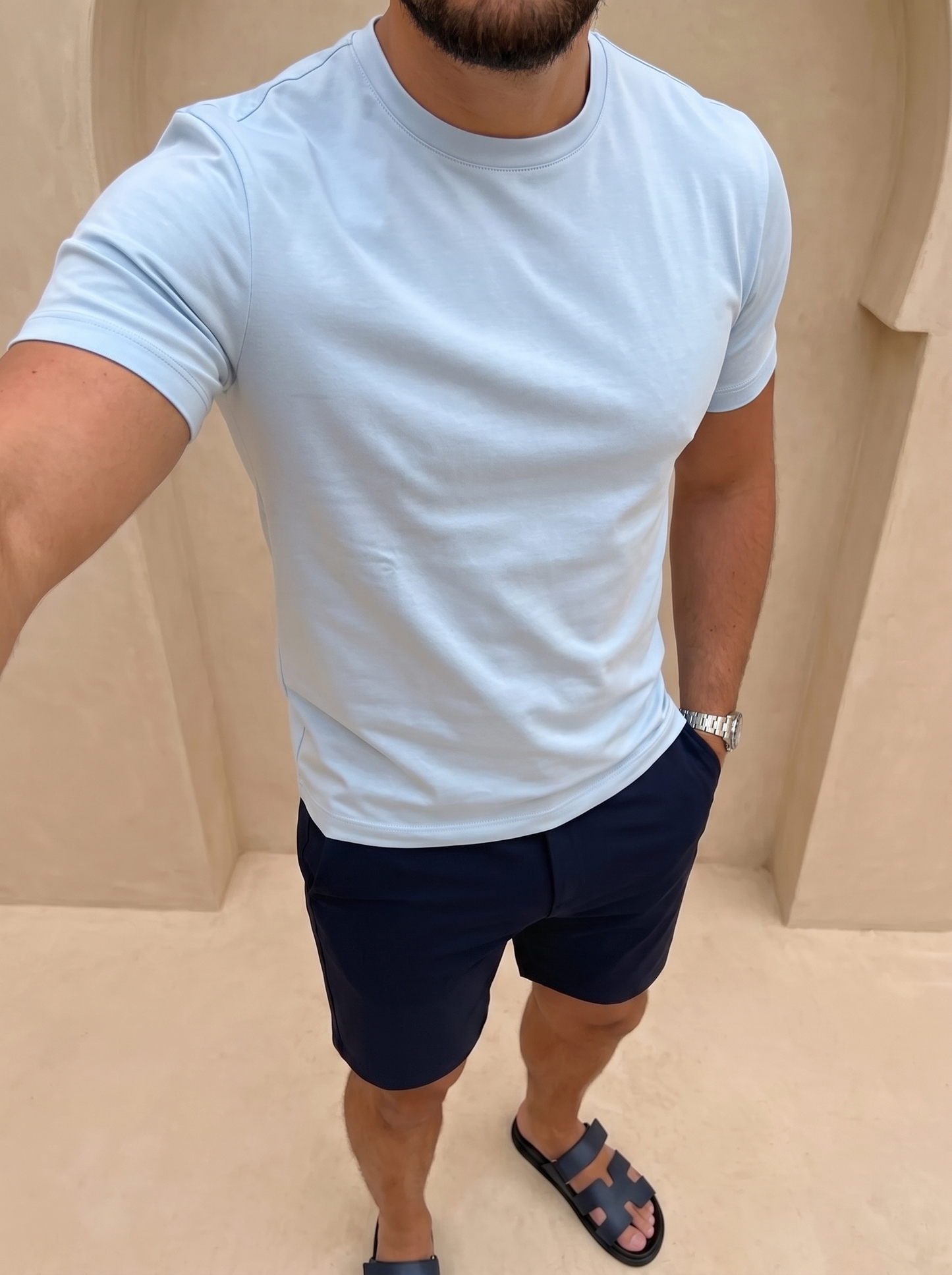Calvi T-Shirt – Baby Blue